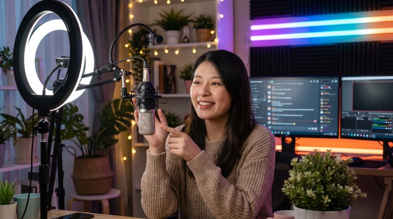 今日看料社区直播-主播互动视频