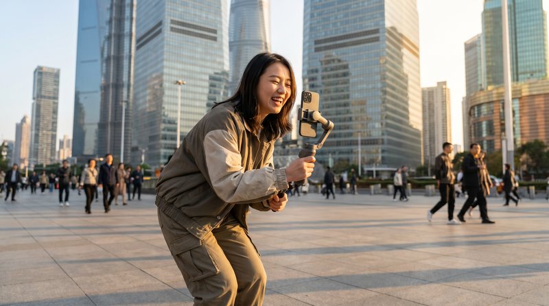 今日看料短视频创作-城市街拍